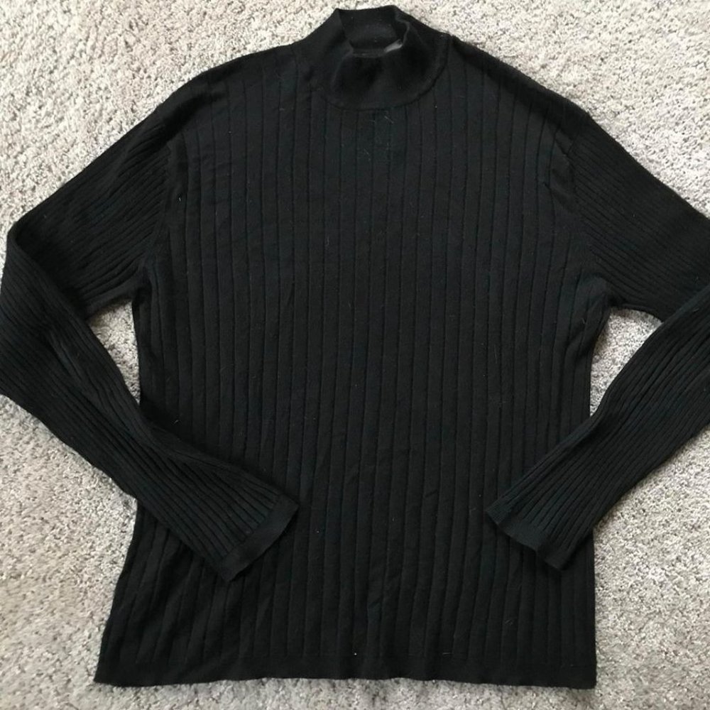 axcess women’s XXL long sleeve black top